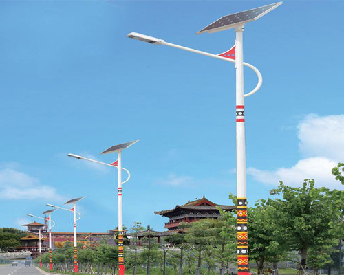 呼图壁民族特色路灯